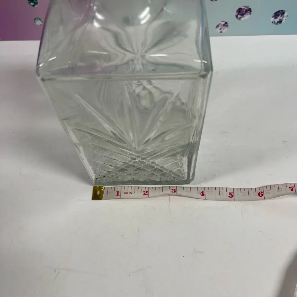 🇮🇹GORGEOUS ITALIAN CRYSTAL DECANTER
